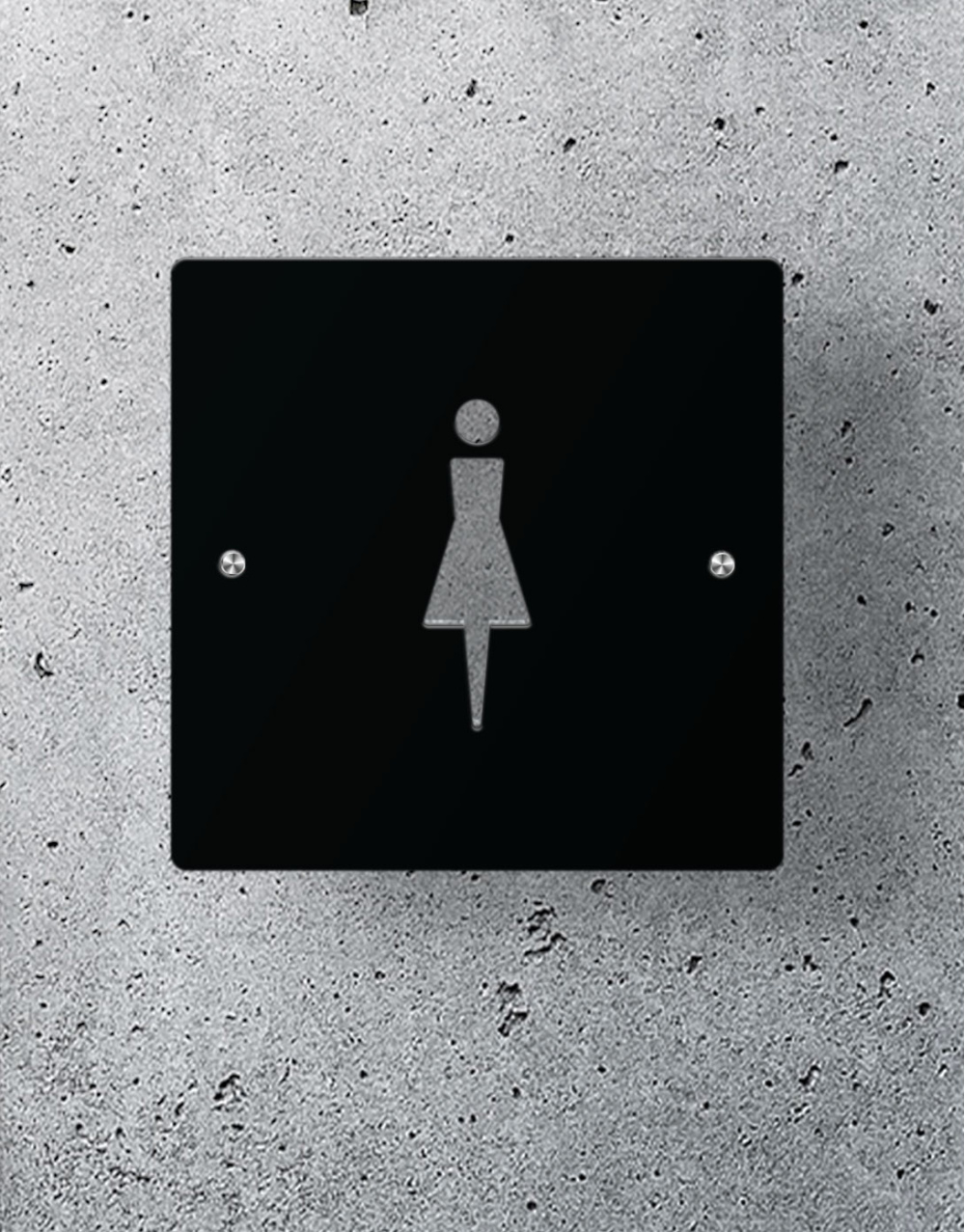toilet-signs-elegant-abstract-female-square-black