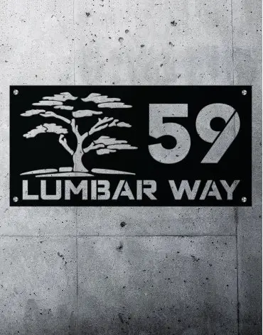 thorntree-non-illuminated-house-number-sign