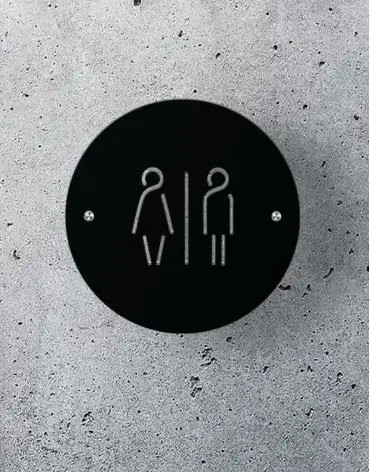 toilet-signs-abstract-shape-malefemale-round-black